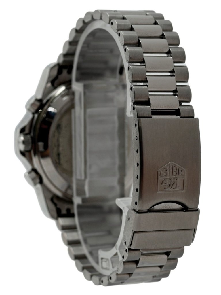 Tag Heuer 37mm Men's 2000 Series Chronograph Black Dial Watch! Ref: 273.206! — image 8 of 8